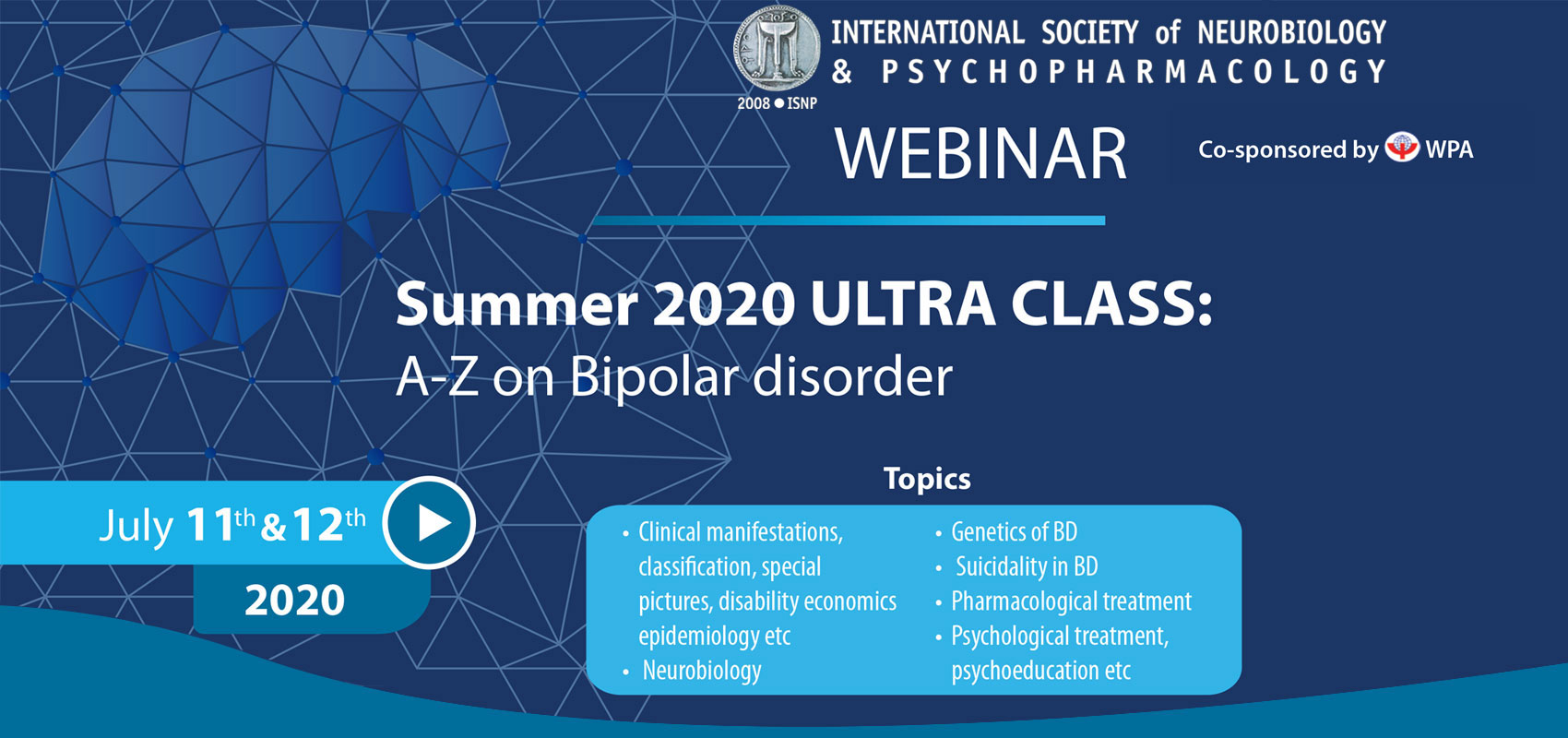 Summer 2020 ULTRA CLASS: A-Z on Bipolar disorder